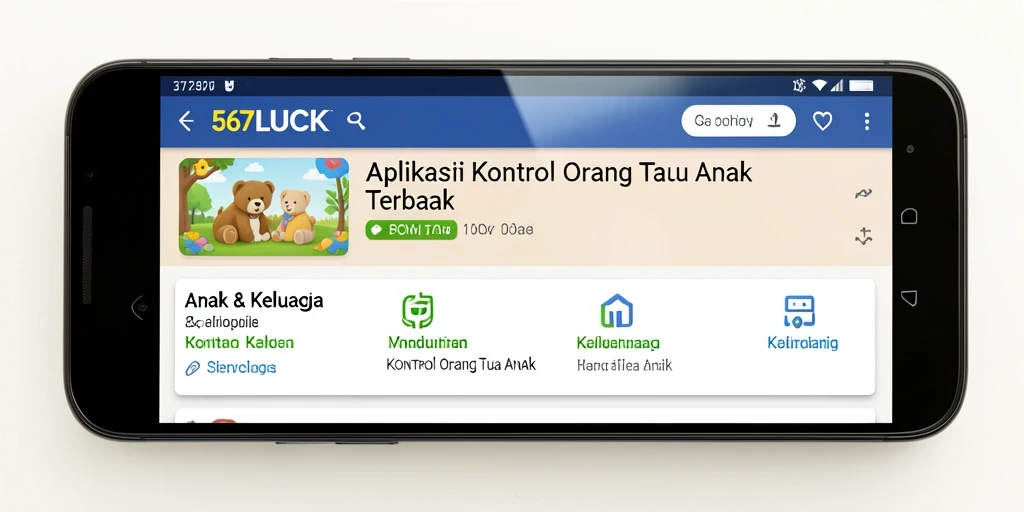 Tampilan antarmuka aplikasi 567LUCK yang sederhana dan mudah digunakan.